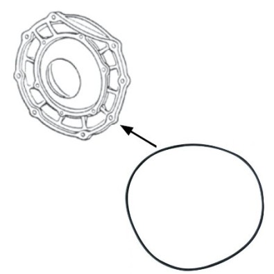 CDB-1415-051 Joint torique pour couvercle de trompette